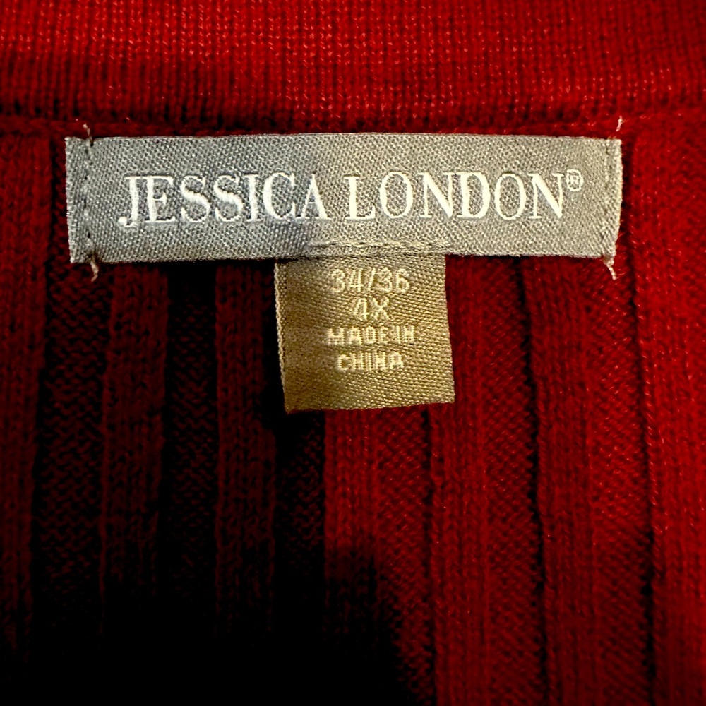 Burgundy baby doll sweater . Brand new ,